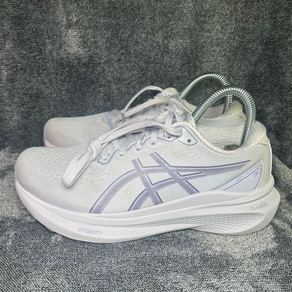 Asics Gel-Kayano 30 running shoe in the Lilac Hint / Ash Rock size 6 - Picture 1 of 8
